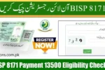BISP 8171 Check Online Registration