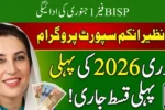 BISP Phase 1 January Payment Dates